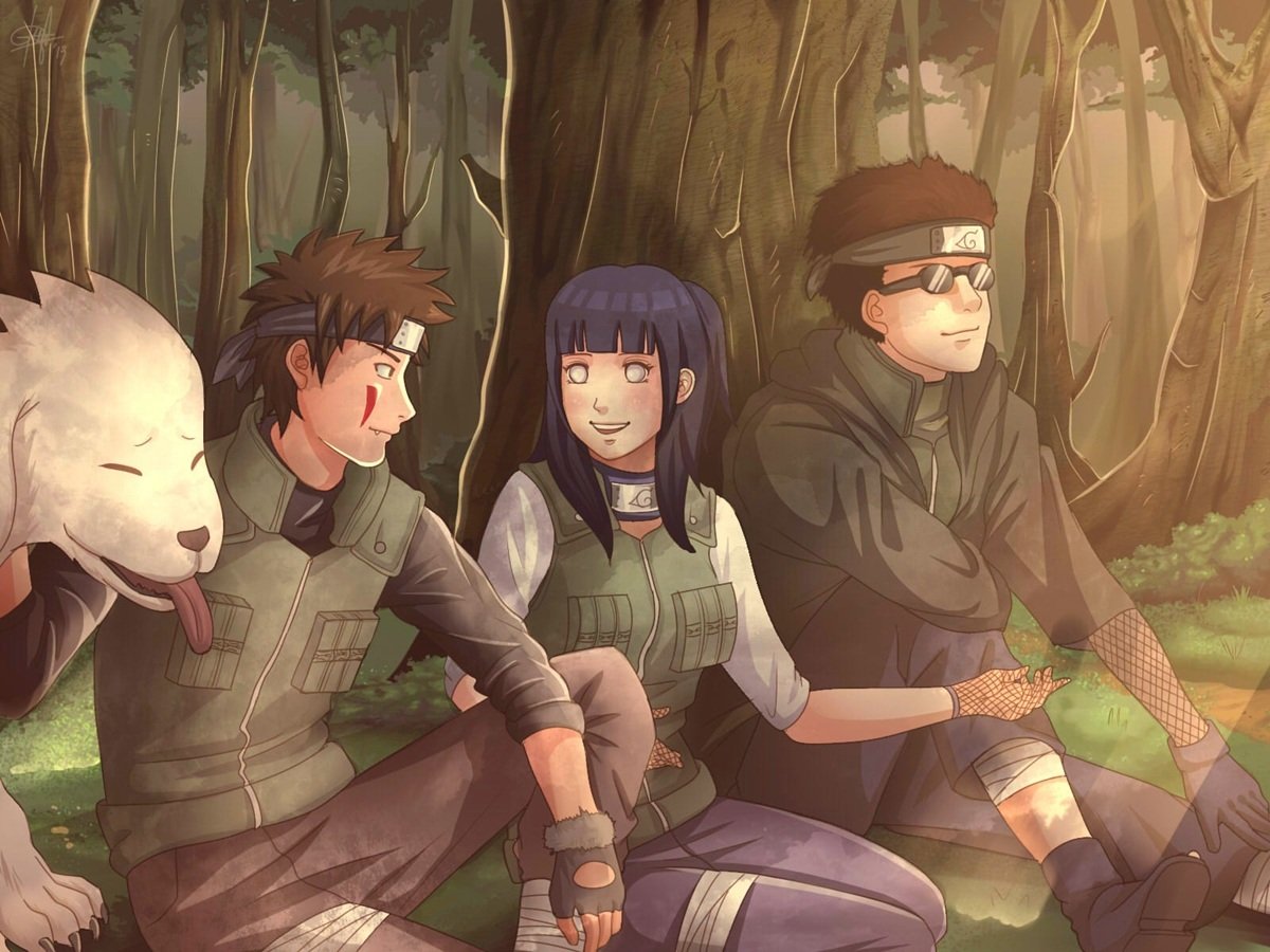 shino and hinata