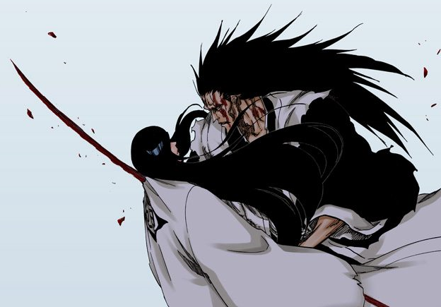 Bleach Animated World - Zaraki Kenpachi vs Retsu Unohana Yachiru