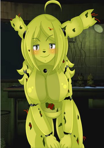 FIXING ANIME SPRINGTRAP LED TO THIS - FNIA The Golden Age REMASTERED  #4 (FNAF FNIA) 