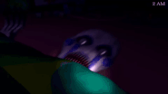 Monster Vinnie's jumpscare on the bed