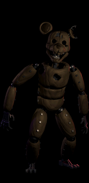 five nights at candys 3 rat model