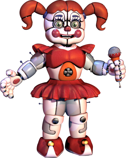 The BABY Animatronic REVEALED.  Five Nights at Freddys Sister