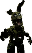 Springtrap in Five Nights at Freddy's AR: Special Delivery