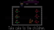 The Take Cake to the Children Minigame.