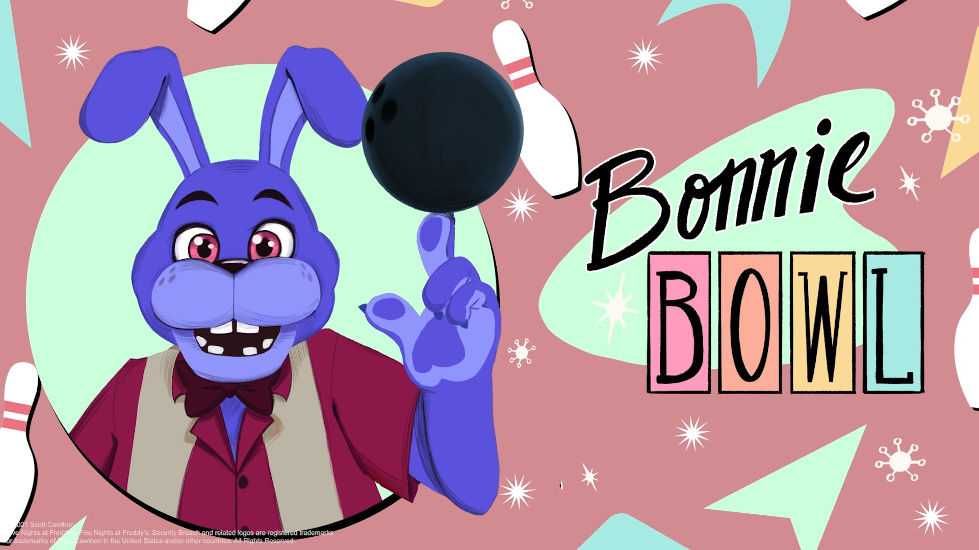 FNAF Ruin: the REAL ENDING! SAVING GLAMROCK BONNIE!? (Security