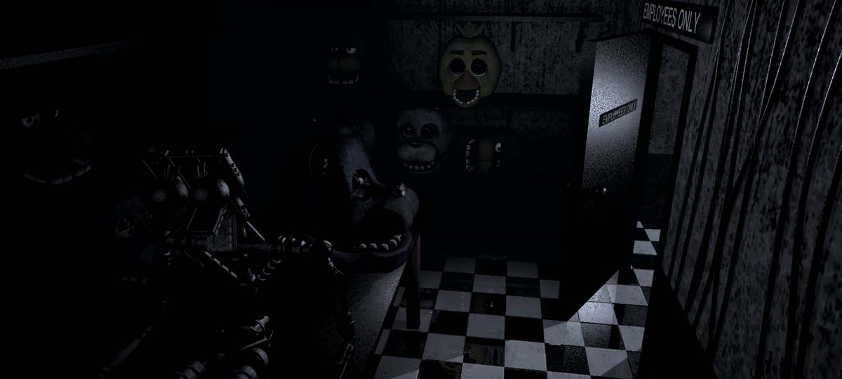 FNaF 1 Backstage cam but it's FNaF Plus Bonnie : r/fivenightsatfreddys