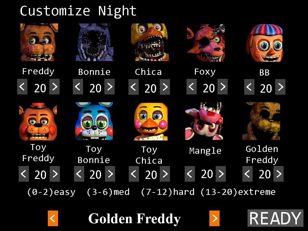 ULTIMATE CUSTOM NIGHT FNAF 7!!!!!!?