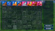 Character Select Screen at the start of the game (Update 2)