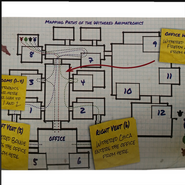 Freddy files' withered animatronic map.