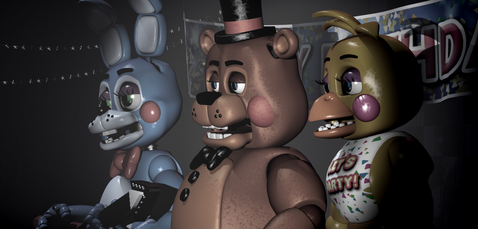 Why do the nightmare animatronics share similarities with both the withered  and FNAF1 animatronics? : r/fivenightsatfreddys