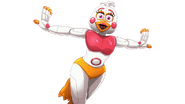 Variation of Funtime Chica's Jumpscare.