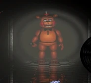 Toy Freddy in the Hallway