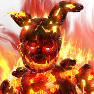 Flaming Icon Plushsuit