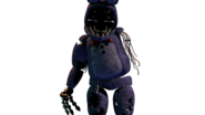 Withered Bonnie standing in the office