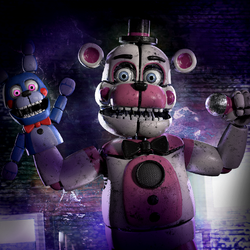 Funtime Freddy Blender Wallpaper by LordKaine on DeviantArt