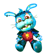 Glamrock Bonnie's plush, found in AR mode