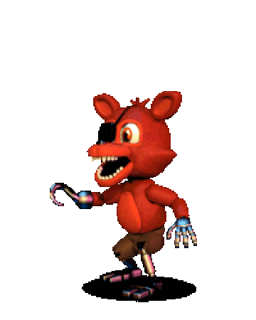 Open Source Withered Foxy Jumpscare on Make a GIF