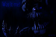 A teaser depicting Nightmare Bonnie.