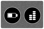 The combination of the Battery and Noise meters in his encounter.