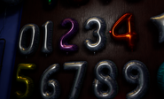 Number balloons that appear in Security Breach that are theorized to connect to the missing children.