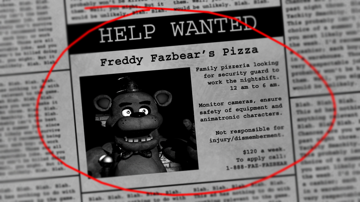 Foxy, [1990-1993], Freddys Fazbear Pizza, FNAF 1