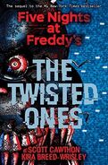 Nightmare in the cover of The Twisted Ones book.