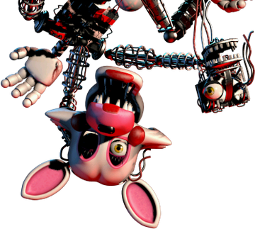 Nightmare Mangle Jumpscare Frame Recreation by SpinotroniC (me) :  r/fivenightsatfreddys