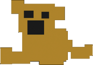 Golden Freddy in the SAVE THEM Minigame.