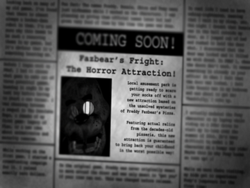 FNaF 1 Newspapers and Clippings 