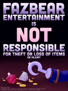 Poster FazbearNotResponsible