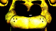 Golden Freddy killing the Player