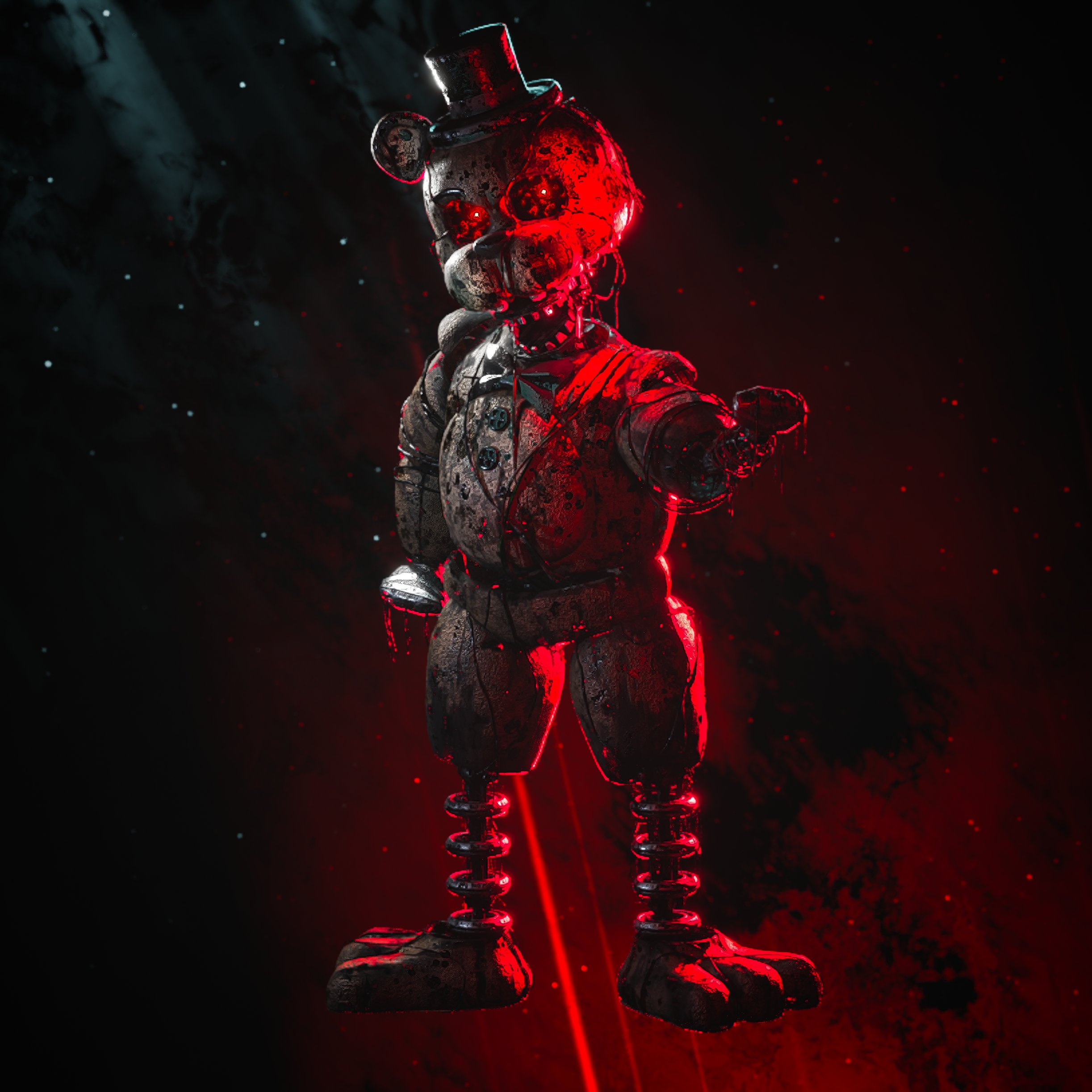 Ignited Freddy, Five Nights At Freddy's Wiki