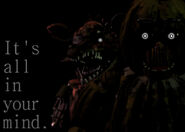 In a Five Nights at Freddy's 3 teaser with Phantom Foxy.