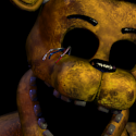 Withered Golden Freddy Head