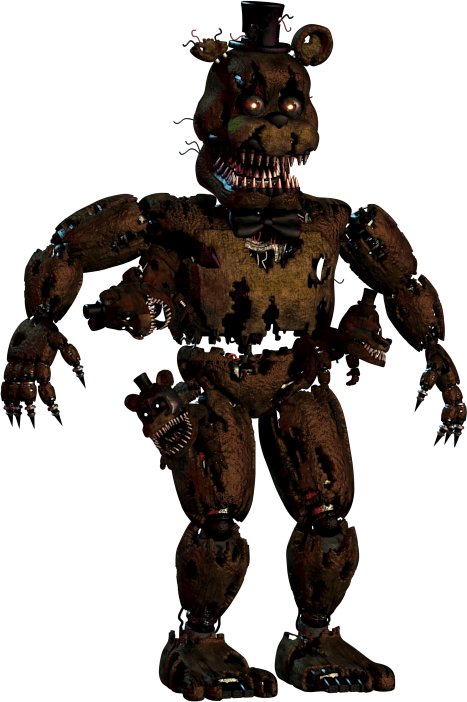 FNAF BR - FIVE NIGHTS AT FREDDY'S 4 ANIMATRONICS:NIGHTMARE