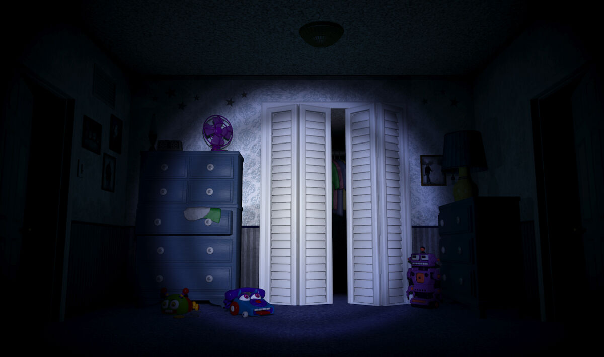 Five Nights at Freddy's 4: HOUSE MAP 