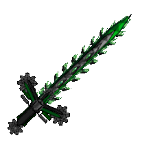 Mecha Basic Emerald Crystal Sword