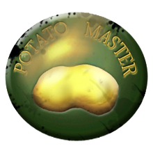 Potato badge