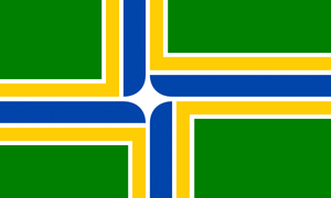 Flag of Portland, Oregon