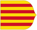 624px-Royal Banner of Aragón.svg