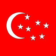 An alternate flag of the Sultanate