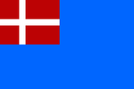The flag of the Danish West Indies