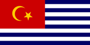 The third proposed flag of Malaya.[4]