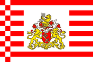 State flag with the greater coat of arms