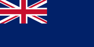 Blue Ensign currently used by United Kingdom as a state ensign.
