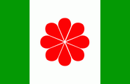 Proposed flag of the Republic of Taiwan: hearts-in-harmony design
