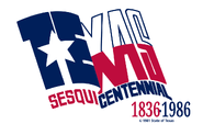 Sesquicentennial flag