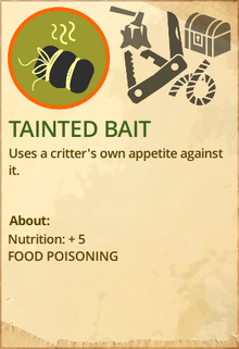 Tainted bait