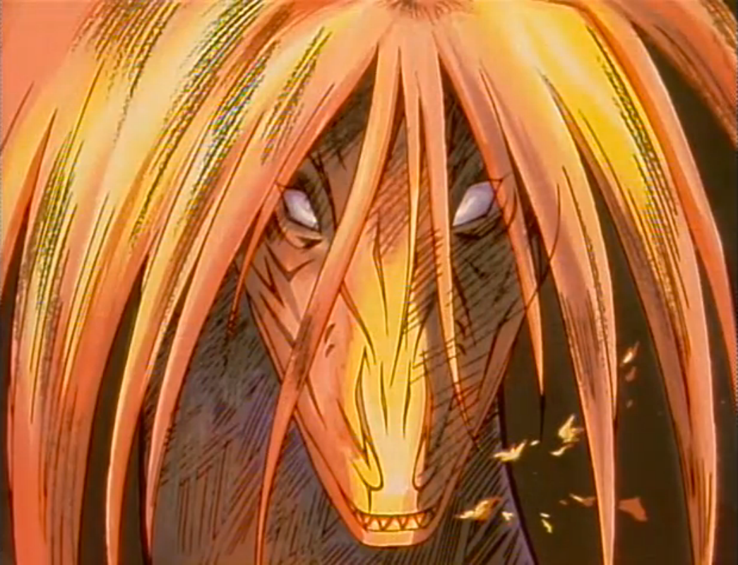 flame of recca 8 dragons names