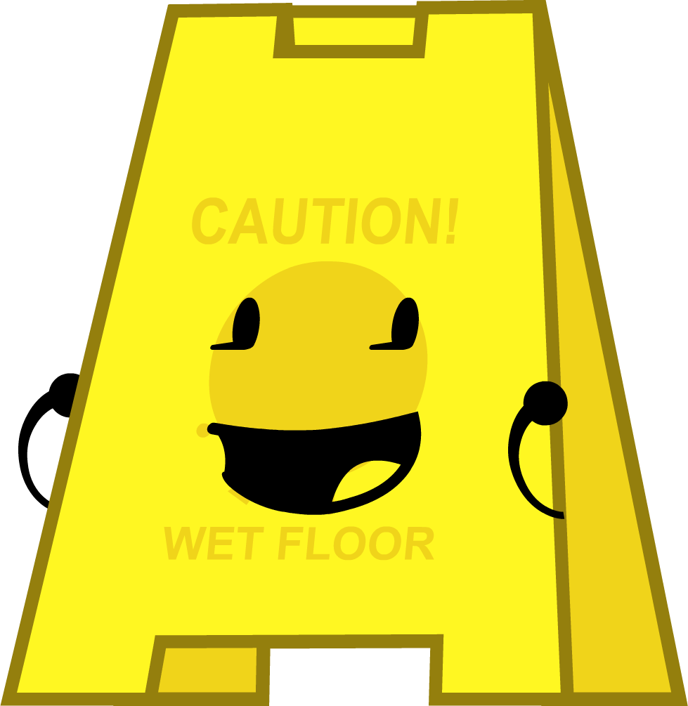 Wet Floor Sign FlaminGingerbread Wiki Fandom